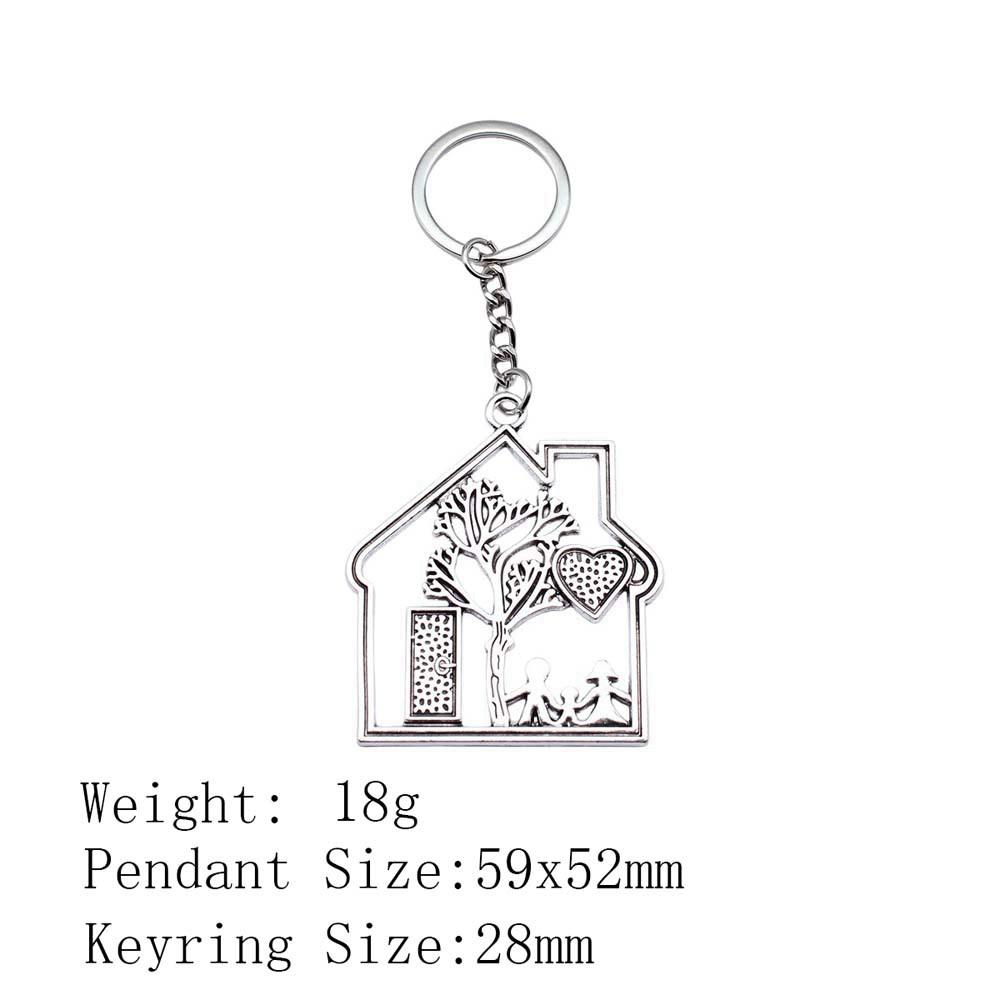 Birthday Gifts Men Keychain Tree Of Life Key Ring Biz Woman Chains