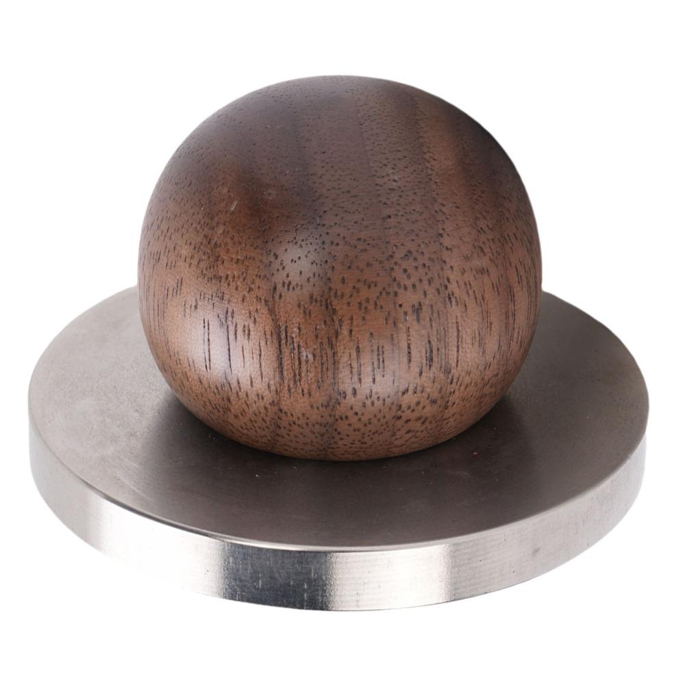 Wooden Handle Mini Coffee Tamper 5.28cm/2.08in Coffee Ground Press Coffee Hand Tamper For Home