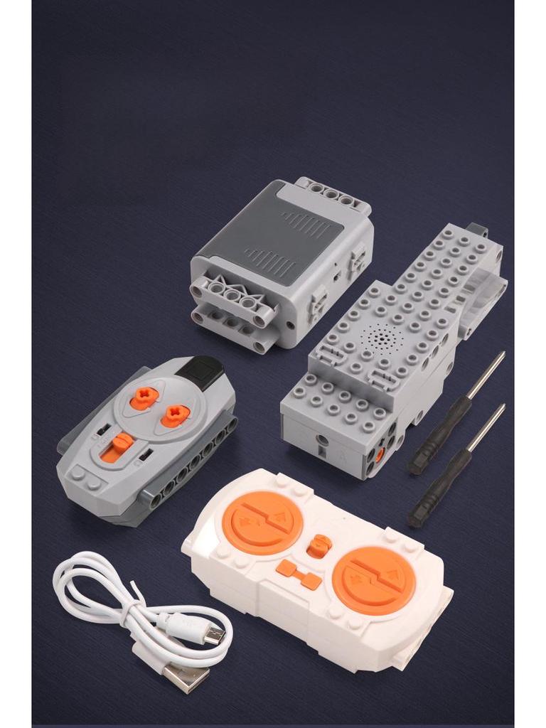 Наука и образование LEGO-совместимые MOC Power Tech Программирование Строительные блоки: PF Parts Сборка мотора и игрушка с главным управлением