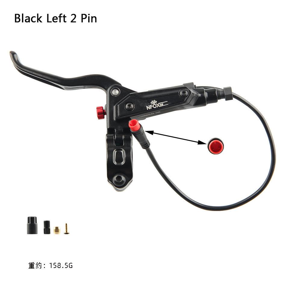 NFOX GT267 Mountain Bike Hydraulic Brake Power Off Brake Handle 2/3 Pin E-Bike Oil Brake Lever Bafang Hall E Bike Accessories