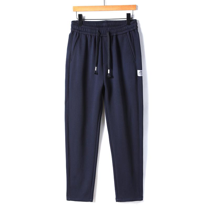 Casual Pants Teen Men's Loose Straight Pants Winter New Thickened Floor Pants Trousers