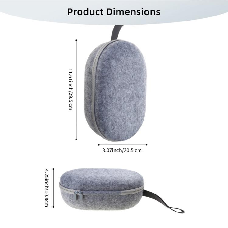 MR Helmet Storage Bag for Vision Pro MR Carrying Case Travel Portable Box