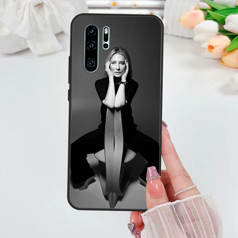 Чехол с Кейт Бланшетт для Huawei Nova 11i 8i 7i 3i Y70 Y90 Y60 Y61 5T 9 10 SE P Smart Z P30 P40 Lite P60 Pro
