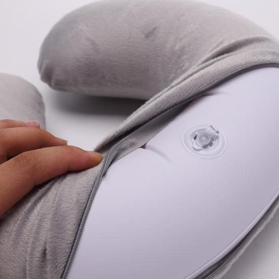 U-shaped Neck Cushion Inflatable Memory Foam Fatigue Relief Flight Headrest Sleep U-shaped Cushion Plane Accessories