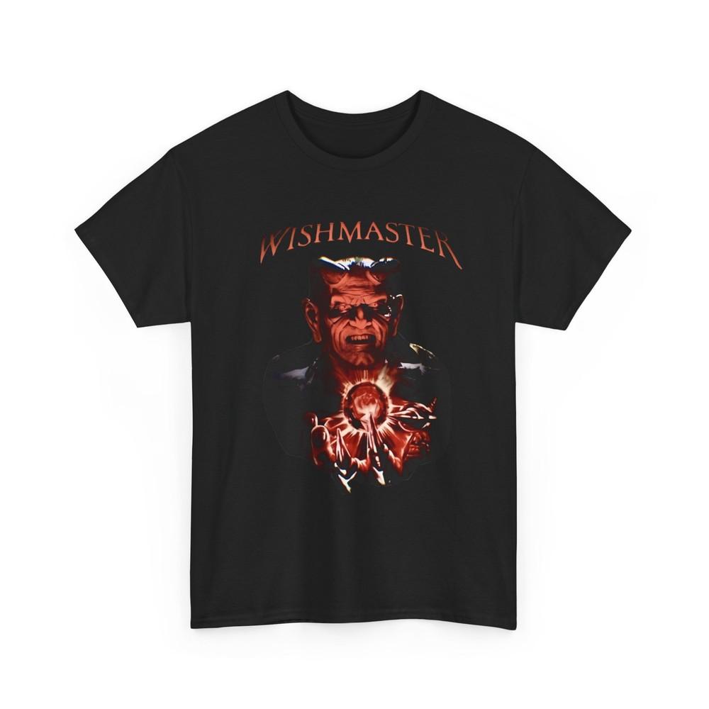Wish Master T-Shirt, Horror Movie Tee, 90s Cult Classic Shirt, Horror Movie Gift