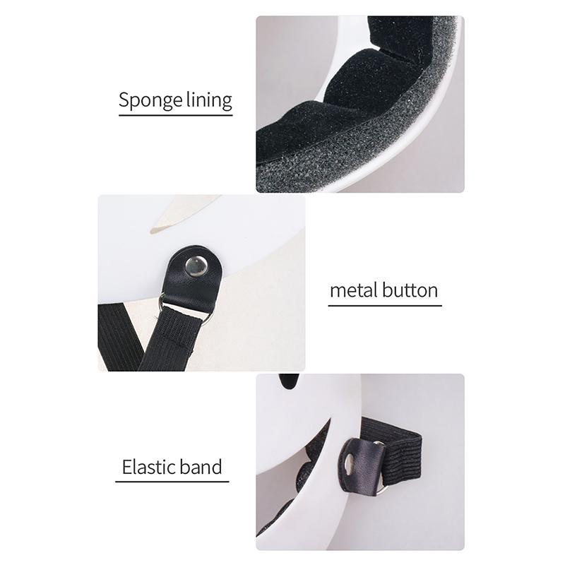 Аниме Косплей Tenkuu Shinpan Высотное Вторжение Косплей Маска Шляпа Белая Маска Японский Костюм Самурая Реквизит