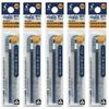 Стержень Pilot Friction Ball Slim для других типов цветов 0,38 мм Синий Черный LFBTRF12UFBB 1 штука x набор из 5 штук