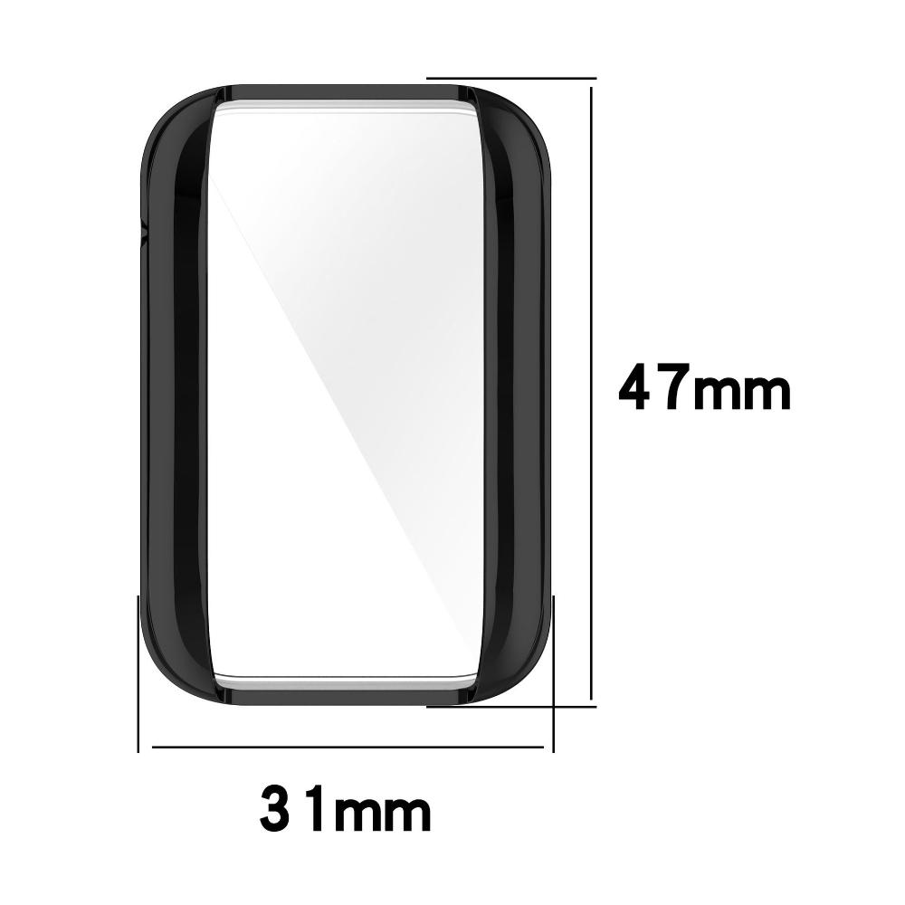 Smart Watch Full Coverage Shell Protective TPU Screen Protector Case Cover