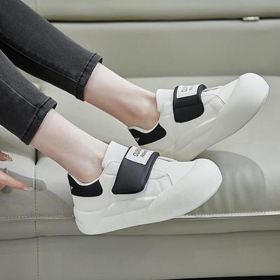 Весенние студенческие спортивные туфли на толстой подошве с увеличением роста и повседневная обувь