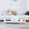 VidaXL Coffee Table White 102x50x40 Cm Engineered Wood 812690
