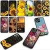 Cover Sunflower Flower Painted Yellow for Samsung Galaxy S25 S24 S22 S23 FE Ultra Plus A56 A05 A06 A15 A16 A55 S7 Edge Case