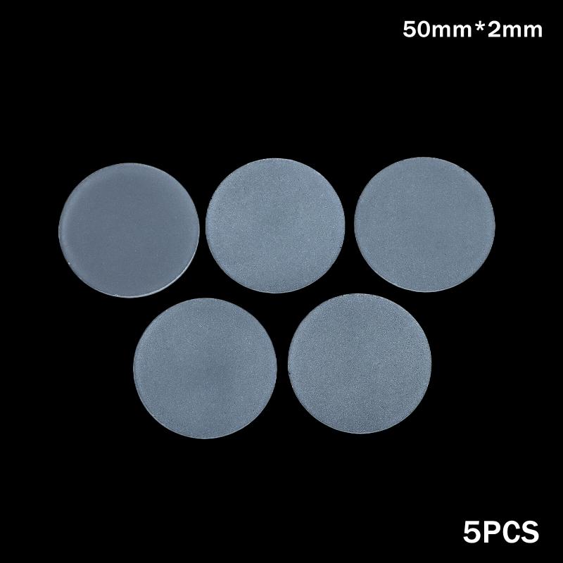 5 шт. Матовое Стекло Круглый Плоский Полупрозрачный Матовый Стеклянный Абажур Для Светодиодной Лампы Потолочного Света Фонарик