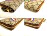 Оригинальный кошелек GUCCI на молнии, из канвы с покрытием GG и кожи, с мотивом бабочки #a907 Восстановленный