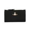 Vivienne Westwood Saffiano Slim Flap Zip Card Wallet 54020001w S0021 N402