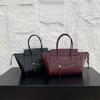 Сумка Smiling Wing Bag Большая вместимость Мягкая кожа Темперамент Простая сумка-тоут для поездок на работу Женская