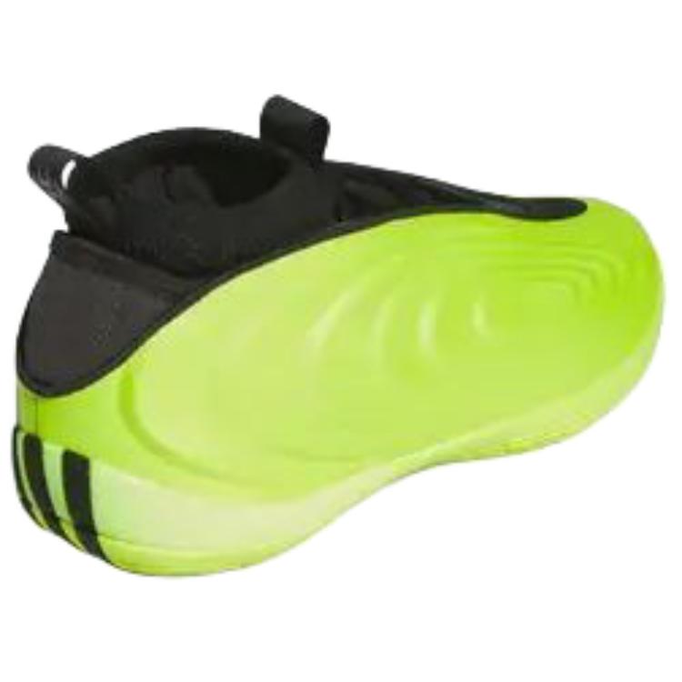 adidas Харден Вол. 10 высококачественных желтых унисекс кроссовок Core-Black Lucid-Orange JR1602