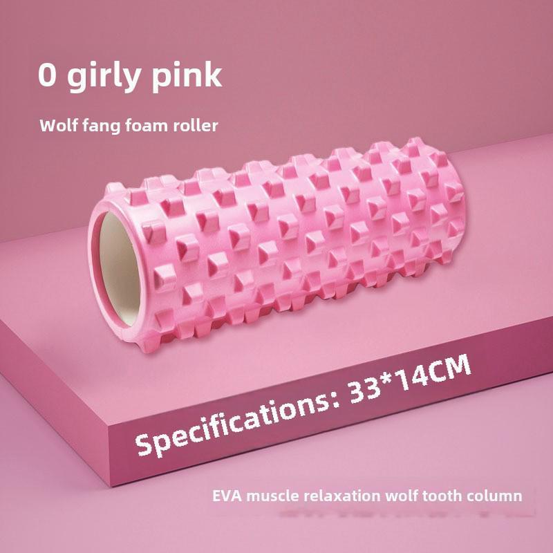 Ролик из пены EVA с полумесяцем и палочка для массажа йоги