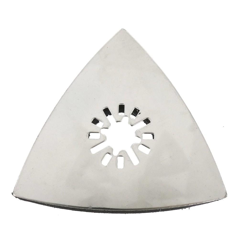 Arbor Oscillating Pad Sanding Sonicrafter Tool Triangular 5PCS Replacement