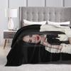 Actor Sofia Carson  Plush Blankets Kids Adult  Flannel Throw Blanket For Bedroom Warm Design Quality Bedspread Birthday Gift