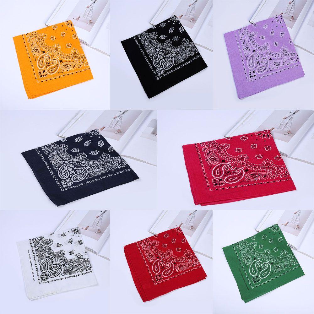 Wrist Cuff Hip Hop Hair Accessories Outdoor Sports Bandana Square Scarf Headband Sports Headscarf