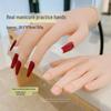 Bendable Wearable Manicure Practice Hand Model for Nail Display
