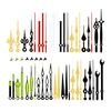 10/12/14/15/18set DIY Clock Hands for DIY Clock Making Multiple Sizes Available Great for Clock Repair DIY Crafts Easy Install