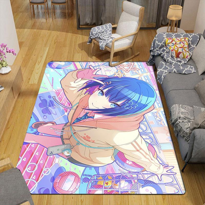 Kiritani Haruka Rug Floor Mat for Living Room or Bedroom Soft and Comfortable Carpet a Gift for Birthday and Holiday.DFF0925377