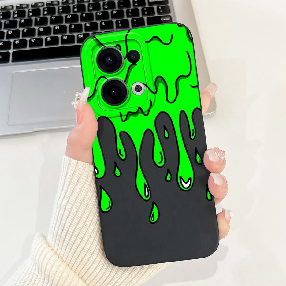 Чехол для Oppo Reno 13 Pro 5G CPH2697 Уникальный Модный Мультяшный Чехол Мягкий Силиконовый Чехол для Телефона Для Oppo Reno13 Pro Reno 13 5G Fundas