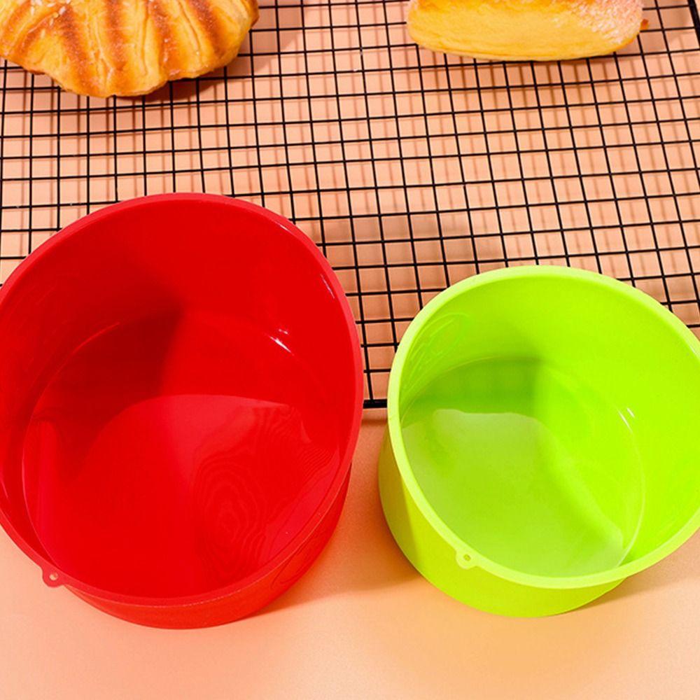 Non Stick Kitchen Silicone Microwave Oven Easter Baking Pan Cake Mold Cake Barrel Bread Pan