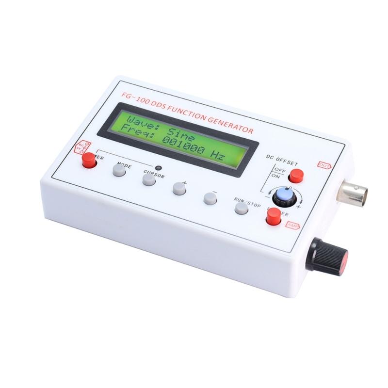 DDS Function Signal Generator 1Hz-500KHz Signal Source Module Generator Meter Sine Square Triangle Sawtooth Waveform