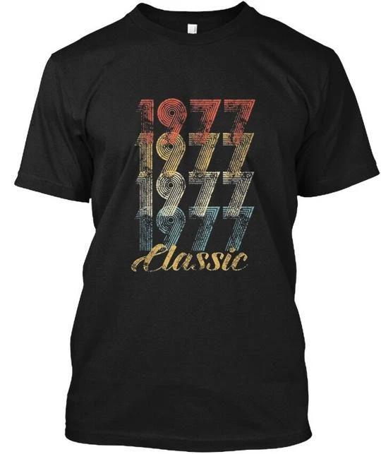 Винтажная Классическая Футболка 1977 года Сделано в США Размеры от S до 5XL