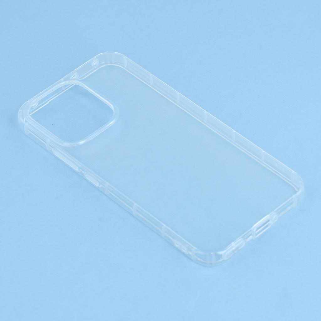 Для Oppo Reno14 F 5G Чехол Прозрачный ТПУ Чехол на заднюю панель телефона Защита подушками безопасности