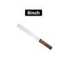 4/6/8/10/In Stainless Steel Cake Icing Spatula Frosting Spatula with Wooden Handle For Cake DIY Kitchen Baking Pastry Tools Cake