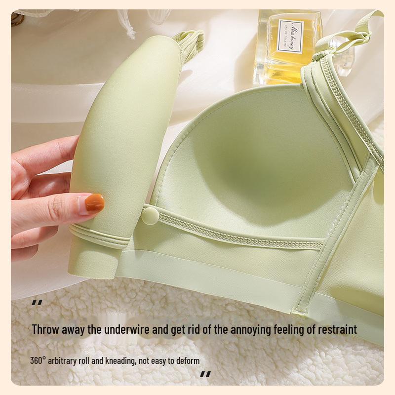 Бюстгальтер для беременных: Без косточек, с защитой от провисания, легко открывается для кормления, тонкий дизайн, идеально подходит для всех стадий беременности.