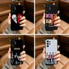 Чехол для телефона '5 S-Секунд S-Лета' для Samsung S25, S24, S21, S22, Plus S23, S30, Ultra, S20, Fe, Lite, Черный Мягкий Силикон