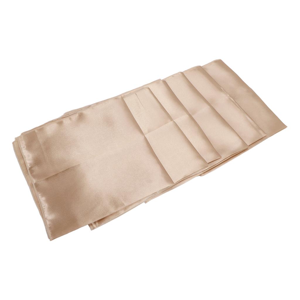 24pcs Quadrate Satin Napkin 17x17inch Soft Glossy Delicate Table Napkins for Weddings Party