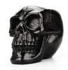 Queen-b Multi-Stand Black Skull Pen and Makeup Brush Stand, Desktop, Cool and Stylish Interior, Small Item Storage, Skull, Skeleton, Skeleton, Desk,