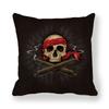 Creative Skull Flower Series Digital Printing Short Plush Pillow Covers For Car Sofa Office Cushion Cover Home Goods 60X60Cm