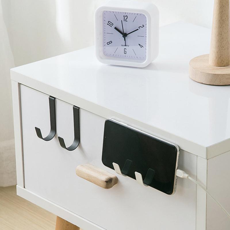 Multi-Purpose Hooks Kitchen Cabinet Door Back Hook Hanging Rack Clothes Storage Hook