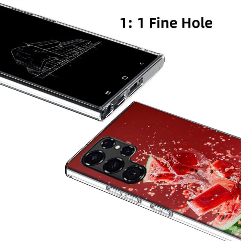 Watermelon Summer Fruit Cases Phone Case for Samsung Galaxy S26 Ultra S25 Edge S24 S23 FE S21 Plus S20 S22 S10 Cover TPU Capa Sh