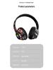 Модные наушники Graffiti Bluetooth: Беспроводные, шумоподавляющие, полноразмерные наушники для спорта и игр. Универсальная совместимость.