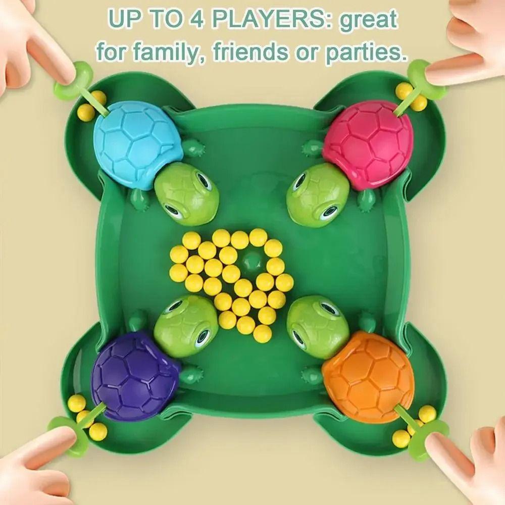 Learning Hungry Turtle Board Game Portable Puzzle Game Interactive Toys  Party Game