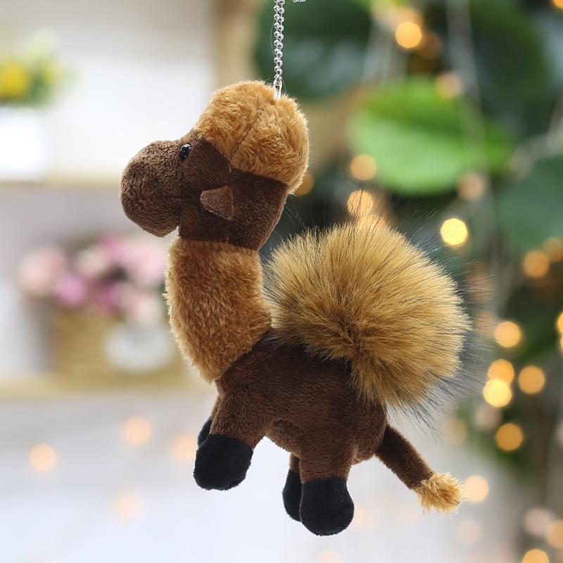 Милый брелок-подвеска в виде животного, помпон, верблюд, кукла верблюда Дуньхуан, сувенир для туристов из Синьцзяна и Ганьсу