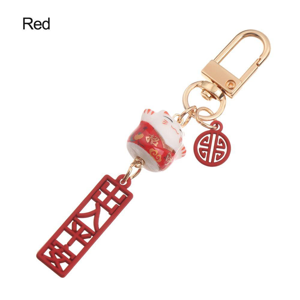 Подарок для пары Мобильные аксессуары Сумка для машины Подвеска Мультяшный японский брелок с котом удачи