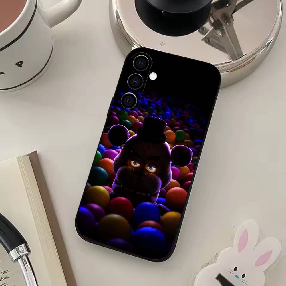 Чехол для телефона G-Fnaf-e-Fives-nights-At-Freddys для Samsung Galaxy A73,A72,A71,A70,A53,A52,A51, Мягкий силиконовый черный чехол