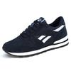 Men Genuine Leather Sneakers Breathable Casual Shoes Non-slip Outdoor Walking Shoe Light Lace-up