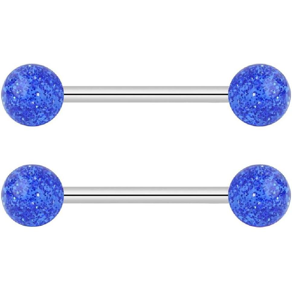 Украшения для тела Forbidden, костюм со штангой 14 грамм, штанга для сосков, плоскогубцы, 16 мм(5/8 дюйма)Кольцо Super Flash для языка/сосков, костюм для штанги с кольцами, конец 6 мм