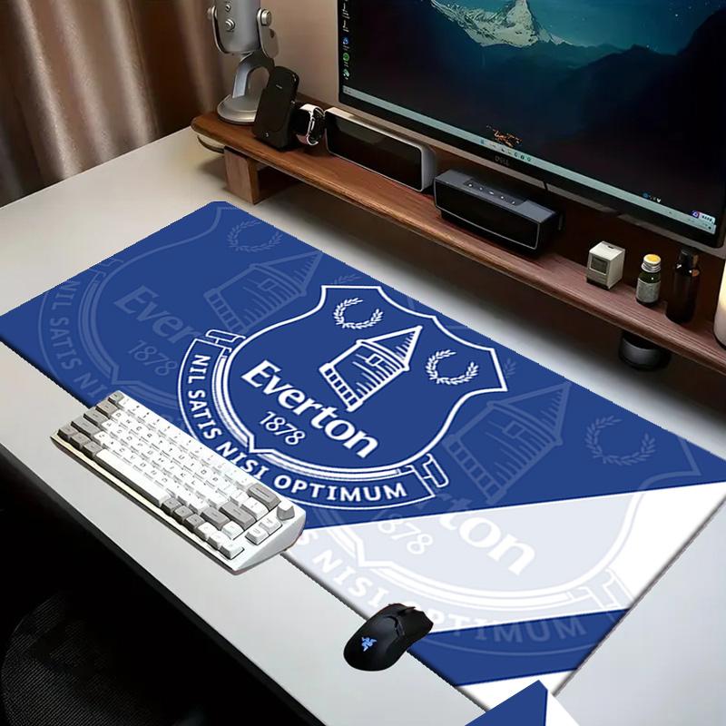 Everton Football Club Crest Mouse pad Office Desk Mat, Gaming Mouse Pad Mousepad, keyboard pad,Heavy-Duty Non-Slip Rubber Backing, Gift