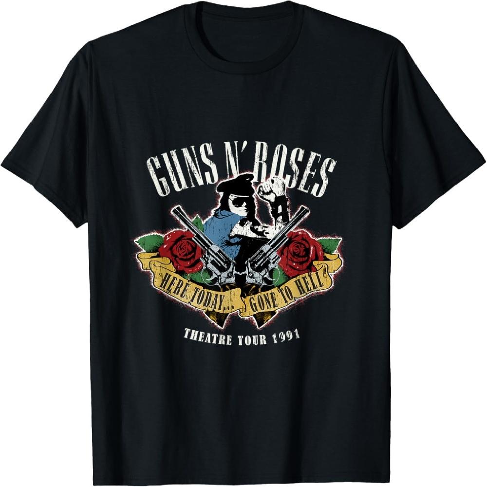 Официальная футболка Guns N' Roses Here Today Gone To Hell