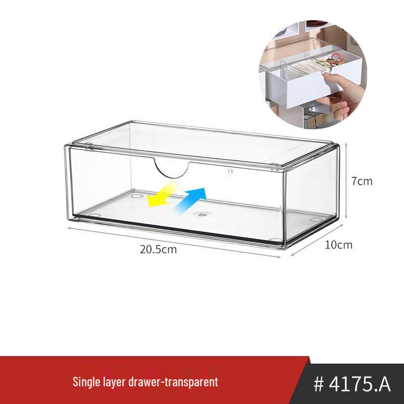 Wall-Mounted Bathroom Mirror Cabinet with Shelf for Cosmetics and Toiletries